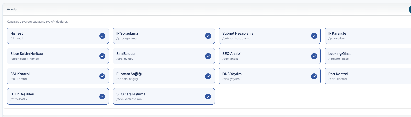 TreTools - Ziyaretçi Araçları Eklentisi