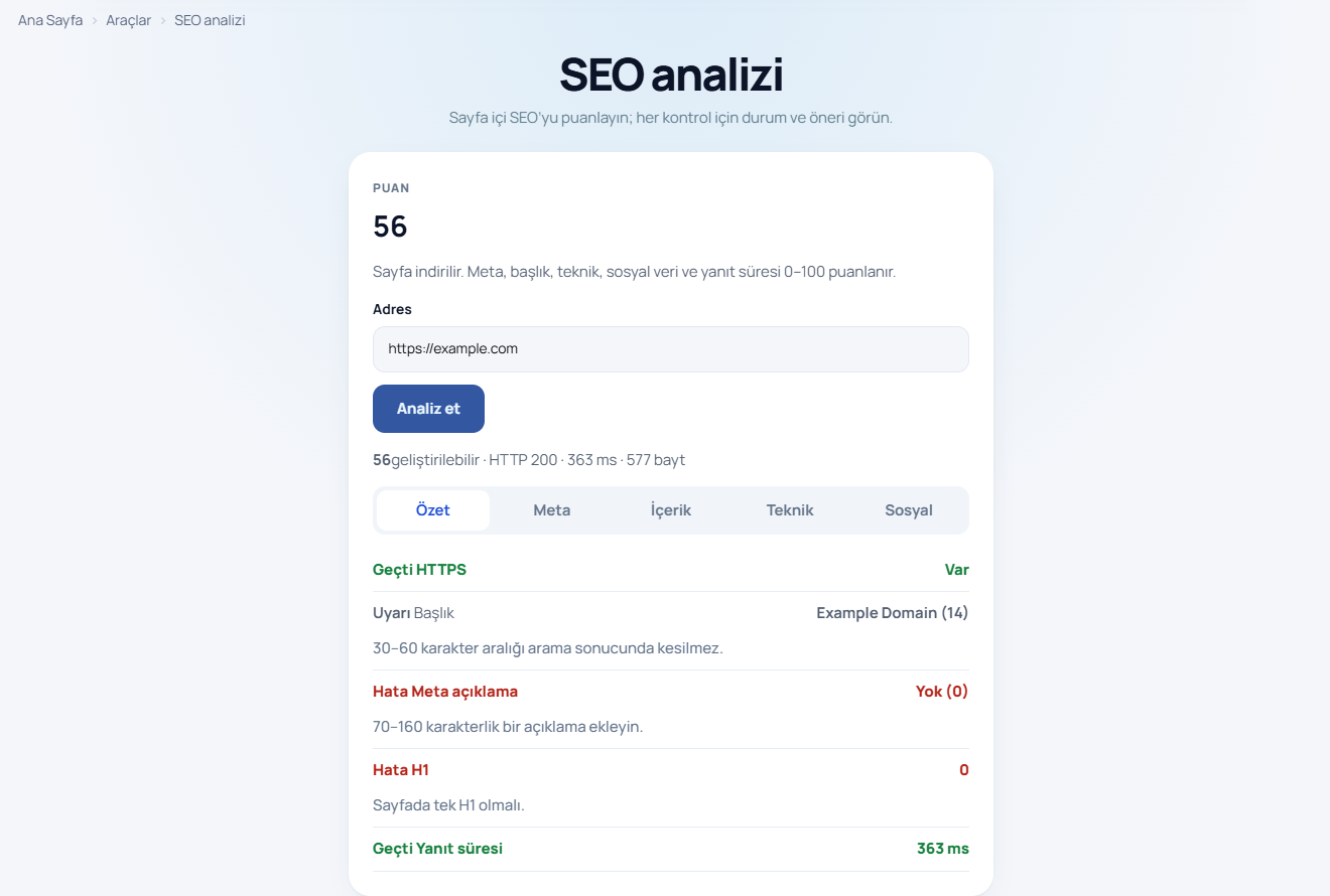 TreTools - Ziyaretçi Araçları Eklentisi